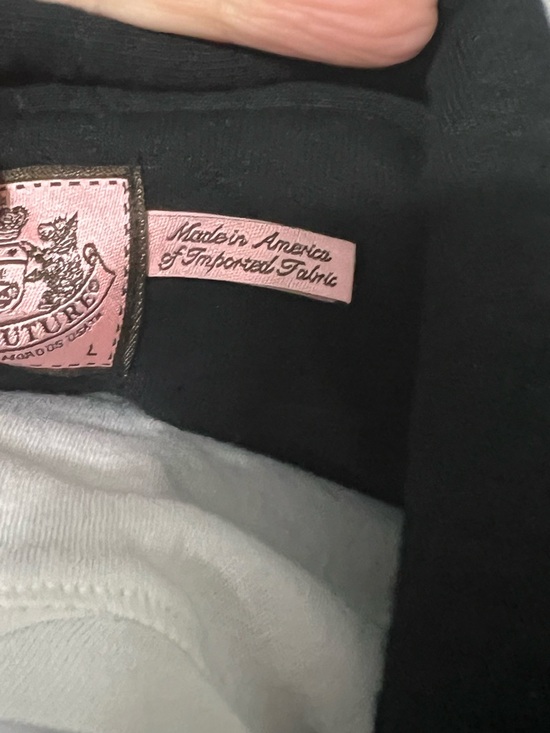 Juicy Couture Vintage Black Gold Button Jacket L